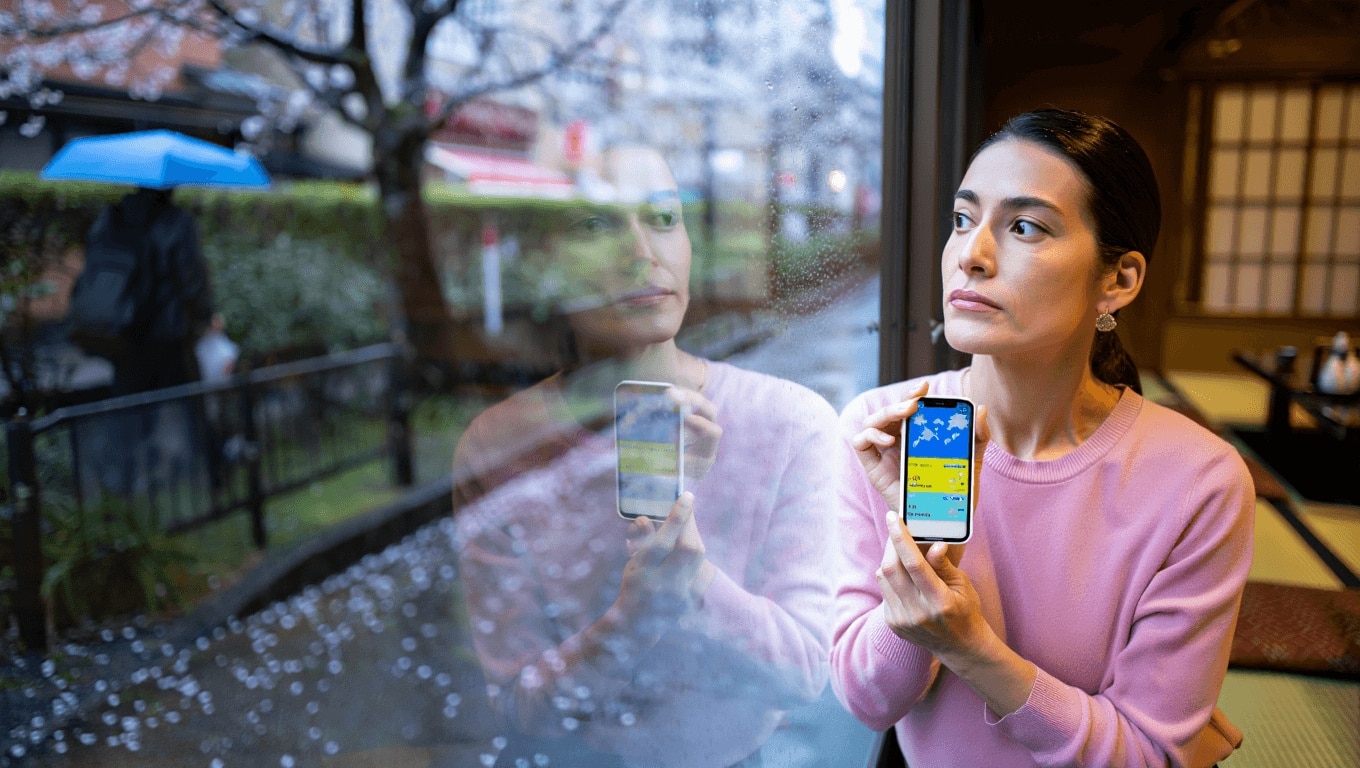 La météo au Japon vous dit quand faire votre
lessive (et prévoit aussi le temps qu'il fera)