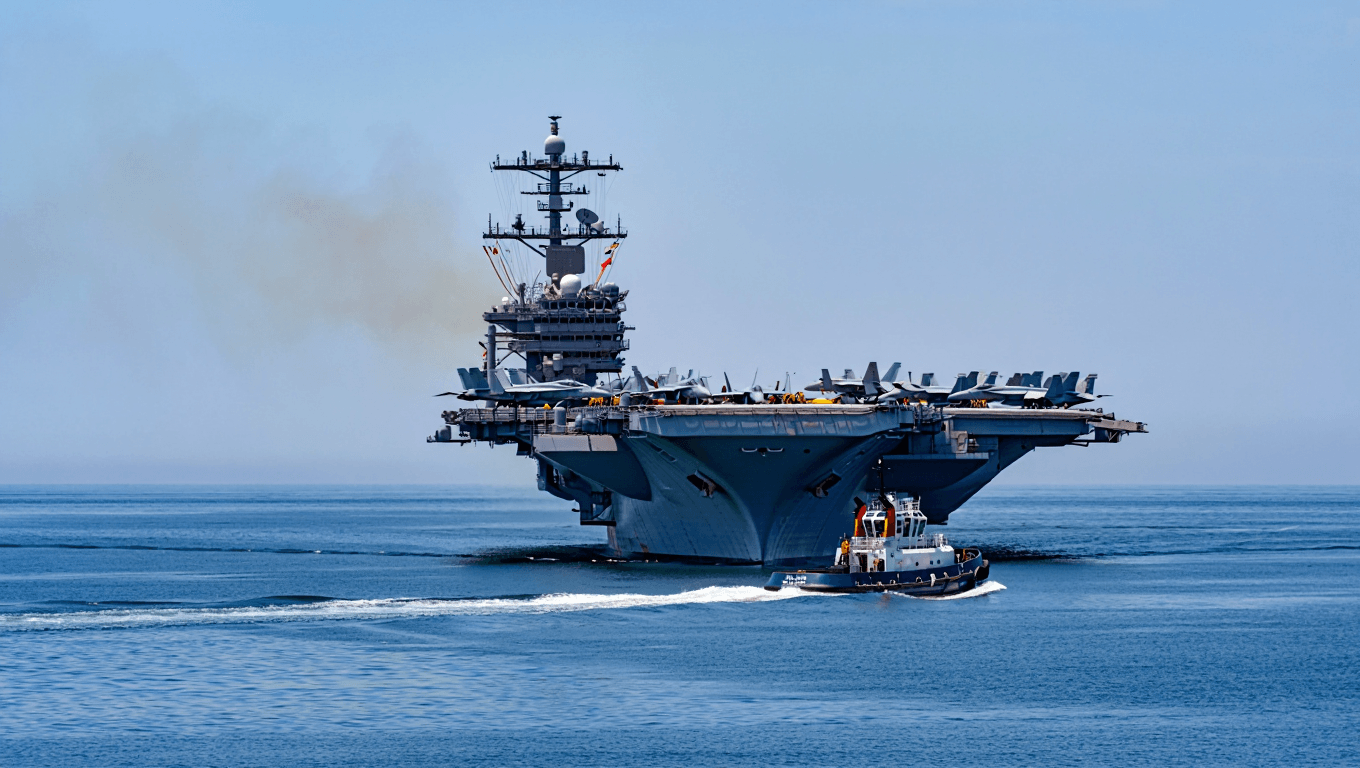 Combien a coûté le porte-avions américain H.W. Bush ?