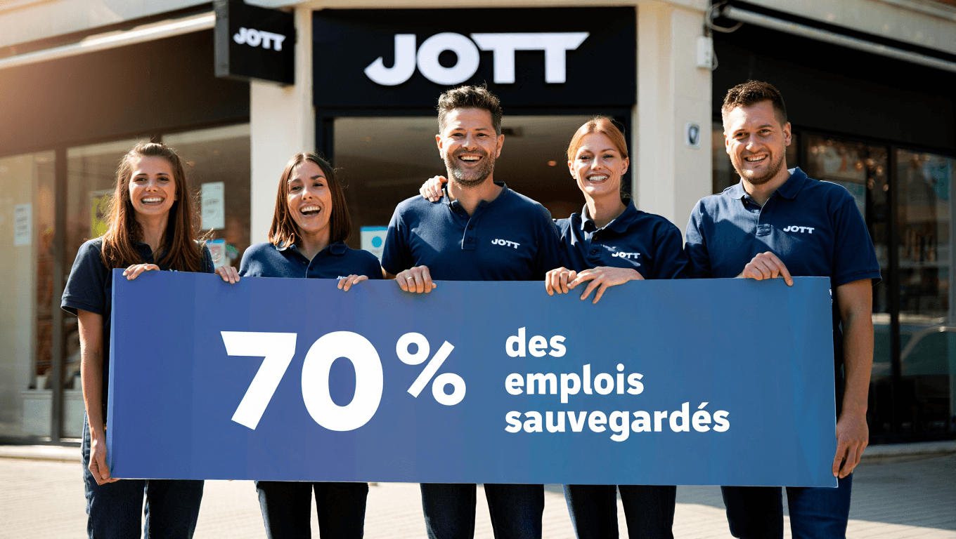 La marque de doudounes JOTT reprise par le fond Amonis avec 70% des emplois sauvegardés