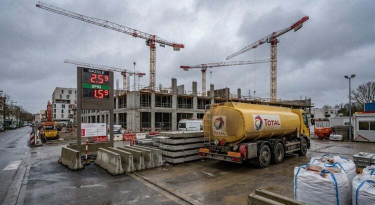 Prix des carburants et matériaux : le cri
d'alarme du BTP face aux conséquences de la crise au
Moyen-Orient