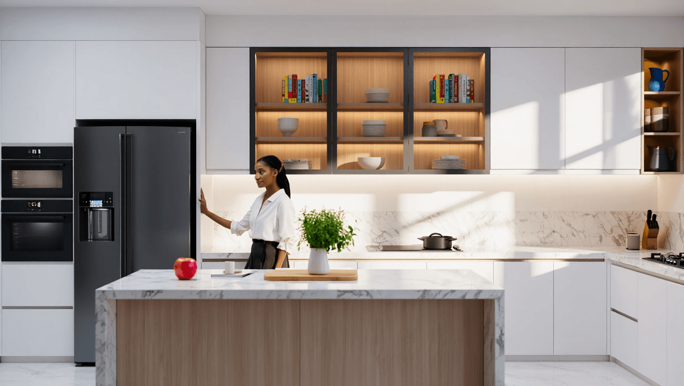 Électroménagers visibles - comment les harmoniser avec son intérieur?