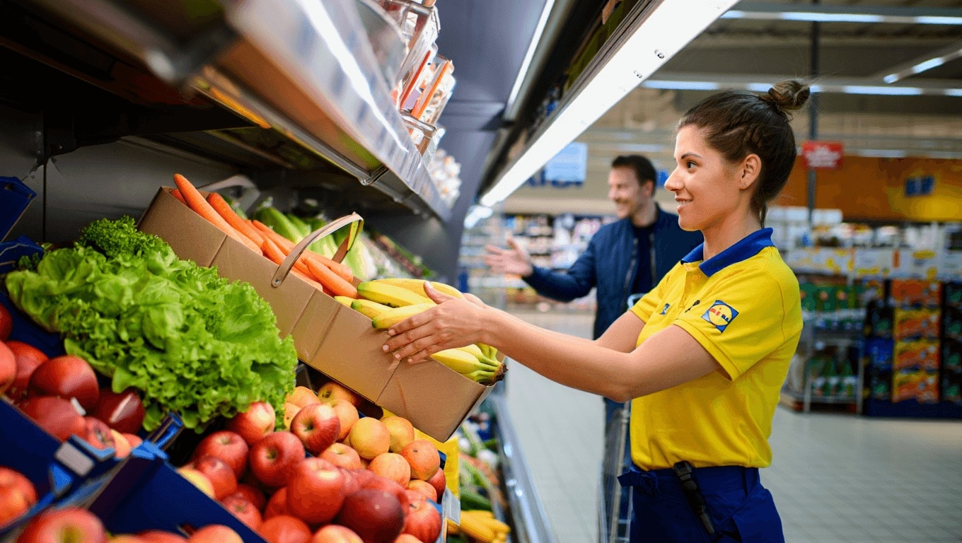 Lidl : en avril, la cagette de fruits et légumes
est à 1€ : l'heure exacte à laquelle venir pour en bénéficier, sans
risquer la rupture de stock