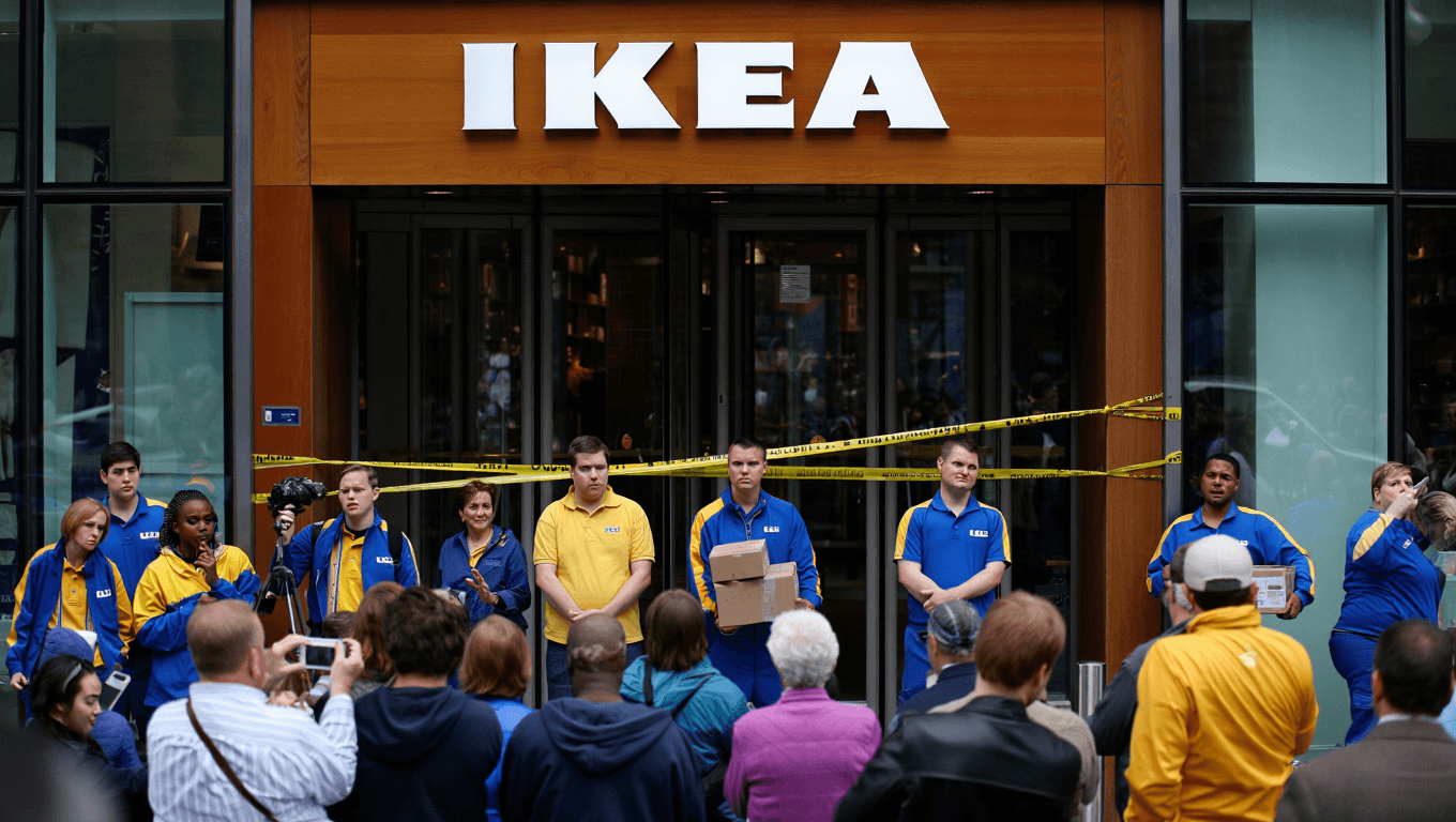 Ikea va supprimer 850 postes à travers le monde, une semaine après l'annonce de la fermeture d'un de ses magasins