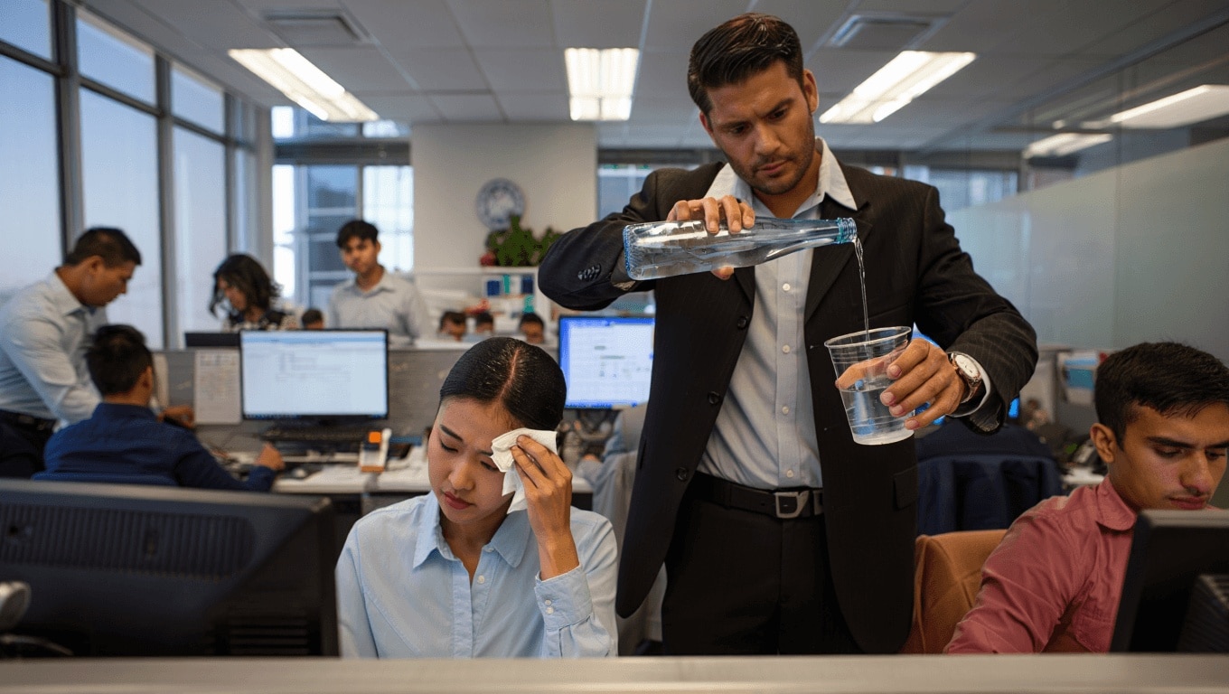 Canicule et forte chaleur au travail : réglementations