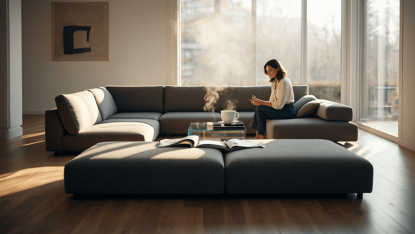 Canapé modulable : l’allié sur-mesure pour un salon évolutif