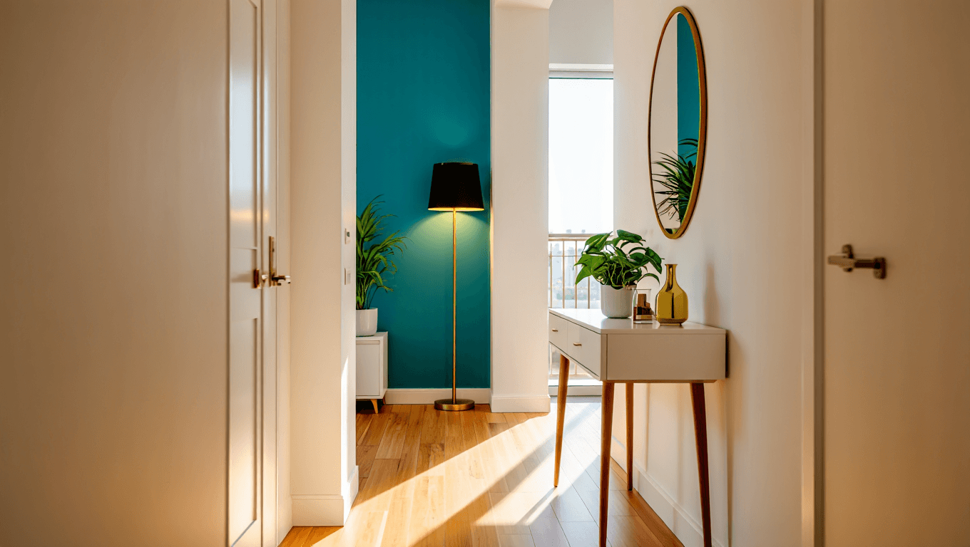 Comment décorer un couloir dans un appartement?