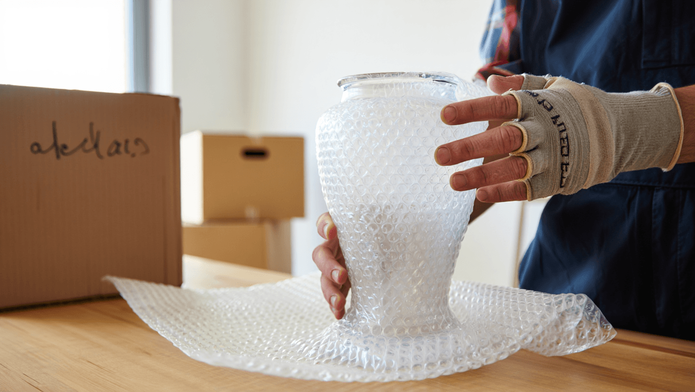 Protéger ses vases fragiles lors d'un déménagement - le guide complet