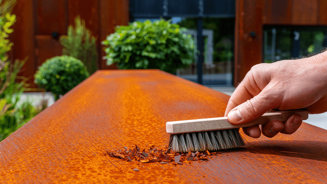 La tôle corten en décoration - patine, usages et conseils