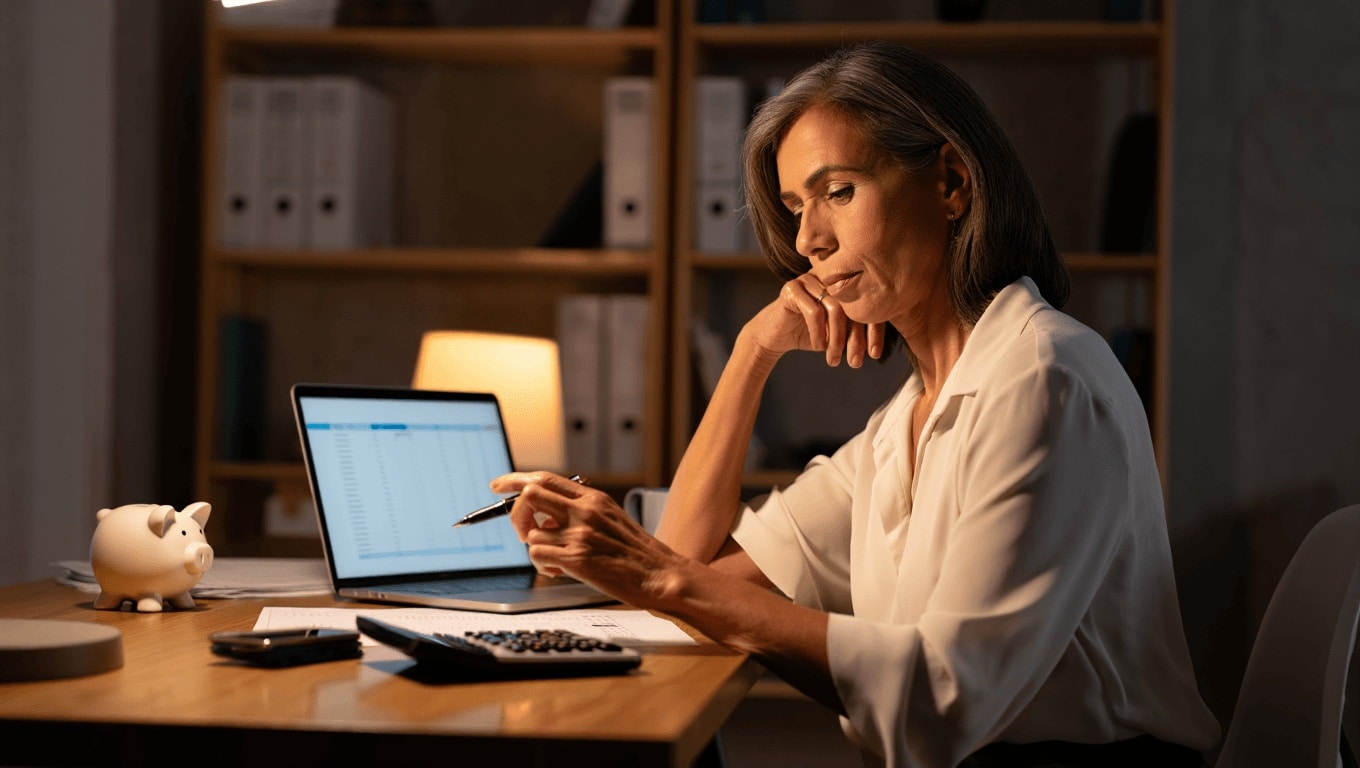 Épargne : ce qu'il faut avoir mis de côté à 40
ans pour être vraiment serein financièrement