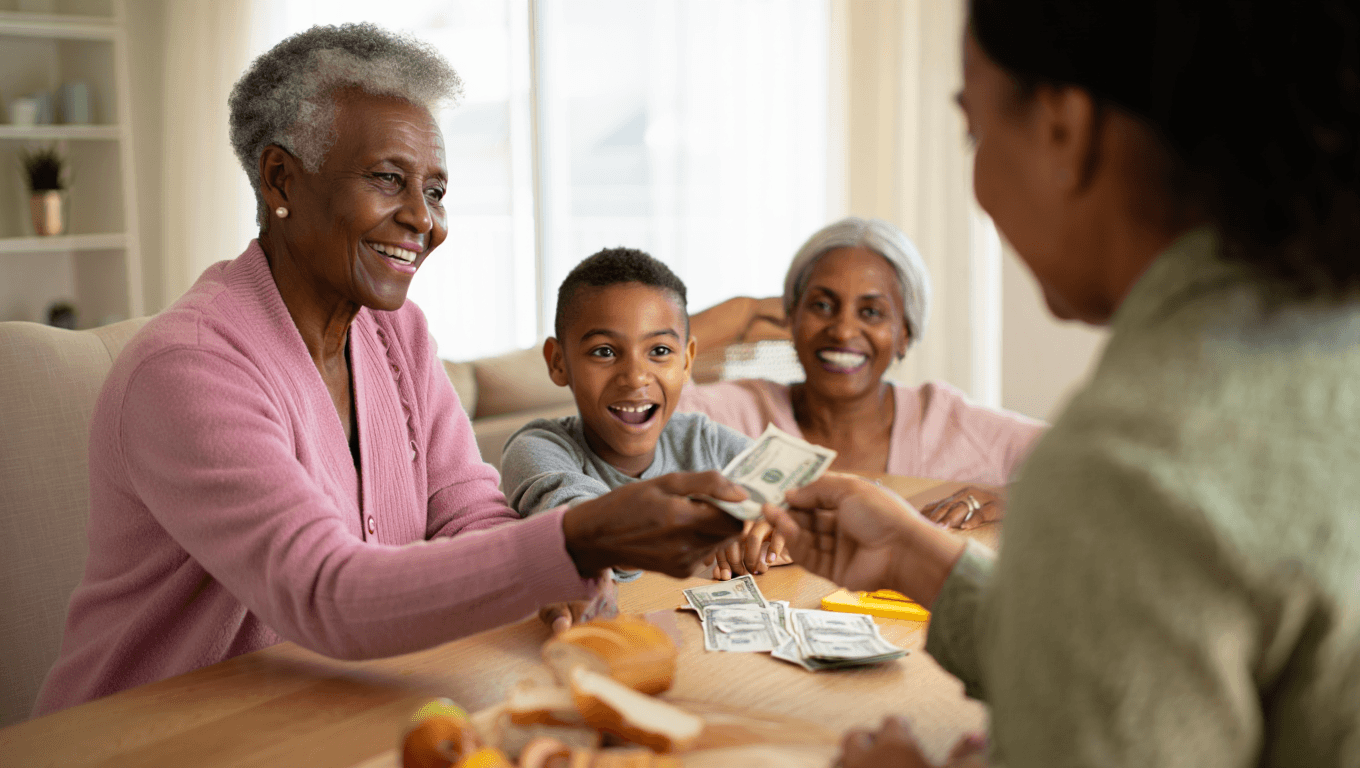 Impôts : les grands-parents peuvent verser
jusqu'à 127 460 € à leurs petits-enfants sans aucun frais au
fisc