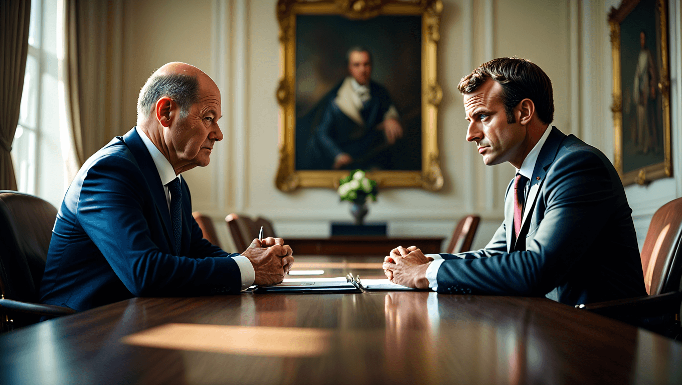 Bientôt la fin du projet SCAF entre Airbus et Dassault ? Le chancelier allemand préconise à Emmanuel Macron d'arrêter, faute d'accord