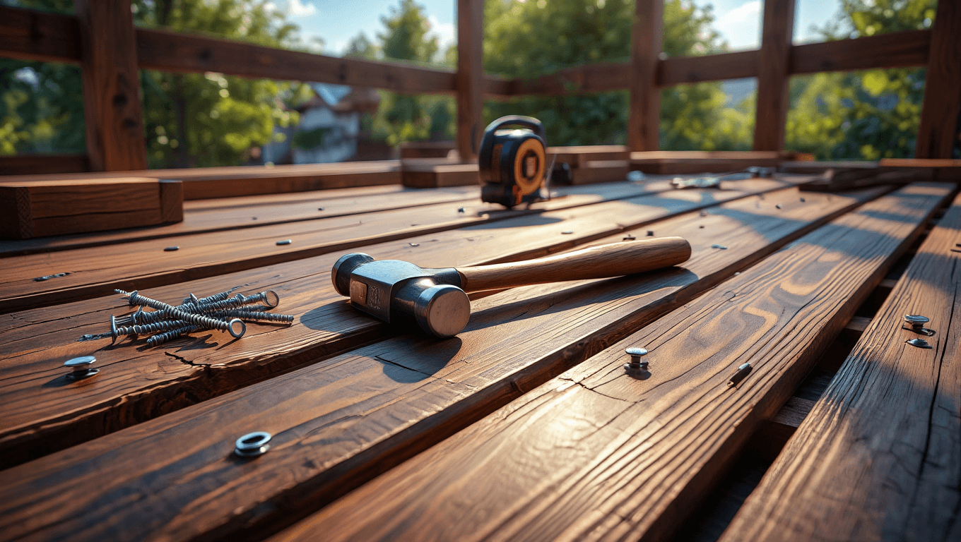 Prix terrasse bois : tous les coûts détaillés pour votre projet