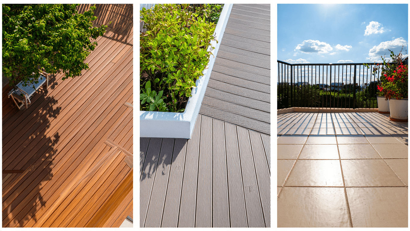 Quel revêtement de sol choisir pour votre terrasse ? Le grand comparatif