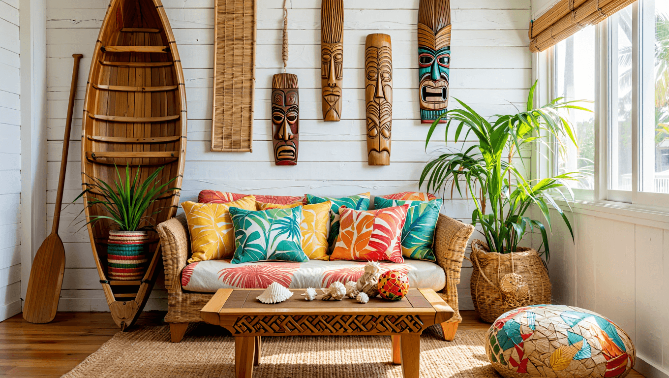 Décoration polynésienne - comment faire entrer l'esprit des îles chez soi ?