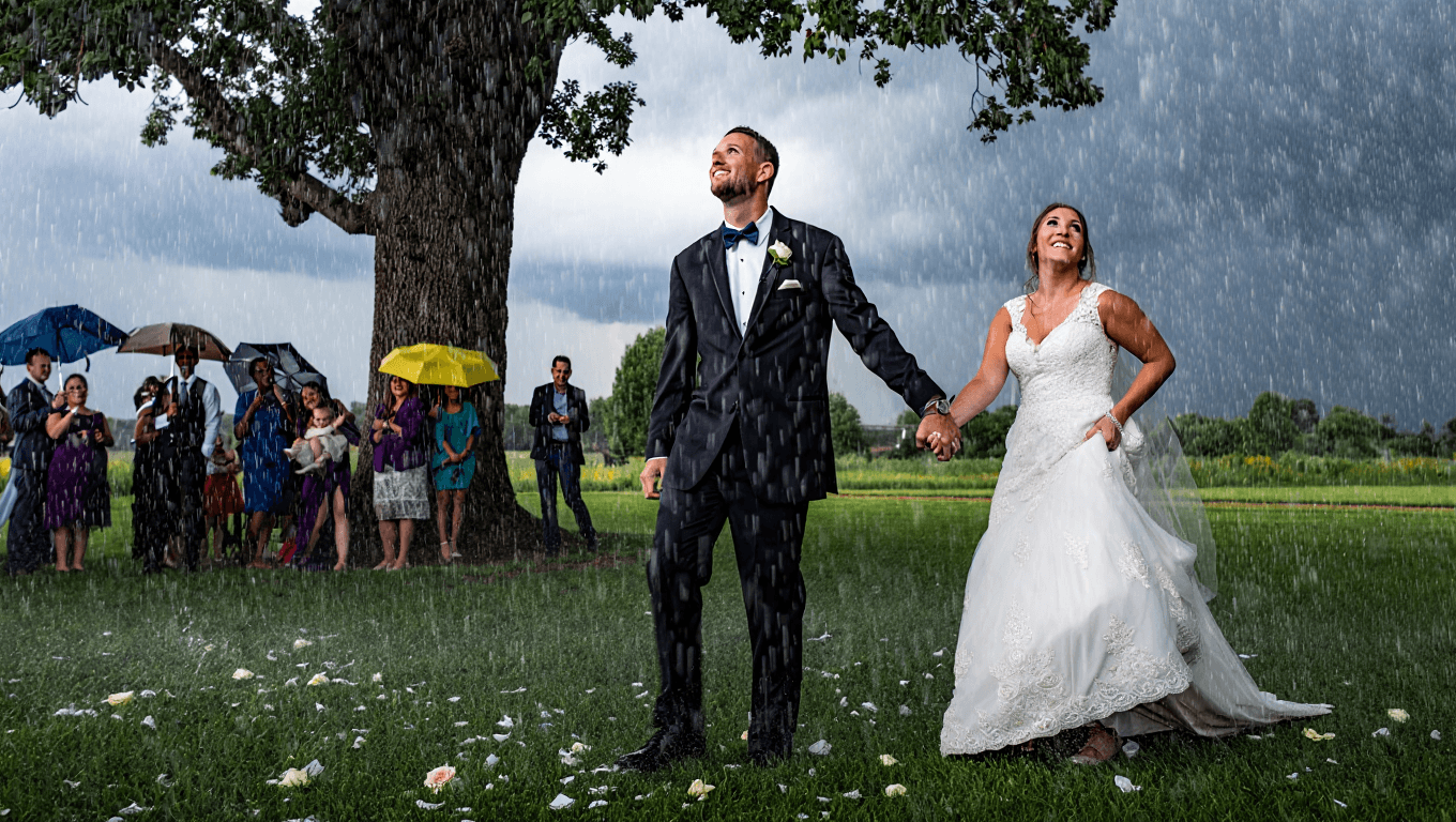 Pluie prévue pour votre mariage ? Découvrez ce
rituel ancestral pour sauver votre grand jour !
