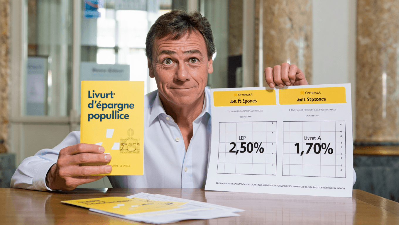 Le taux officiel du LEP au 1er août 2026 fixé à 2,50%, contre 1,70% pour le Livret A