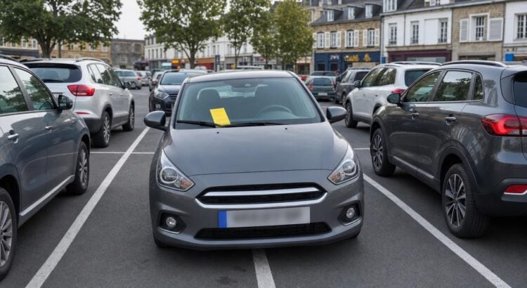 Elle dépasse de 5 cm sur un parking et reçoit 116
€ d’amende : "J'ai cru à une blague"