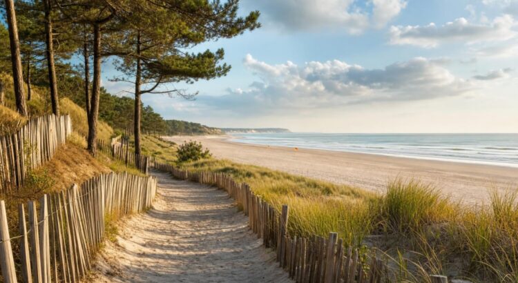 À 2h de Lille, cette plage pleine de charme est
idéale pour profiter de l’été indien en famille