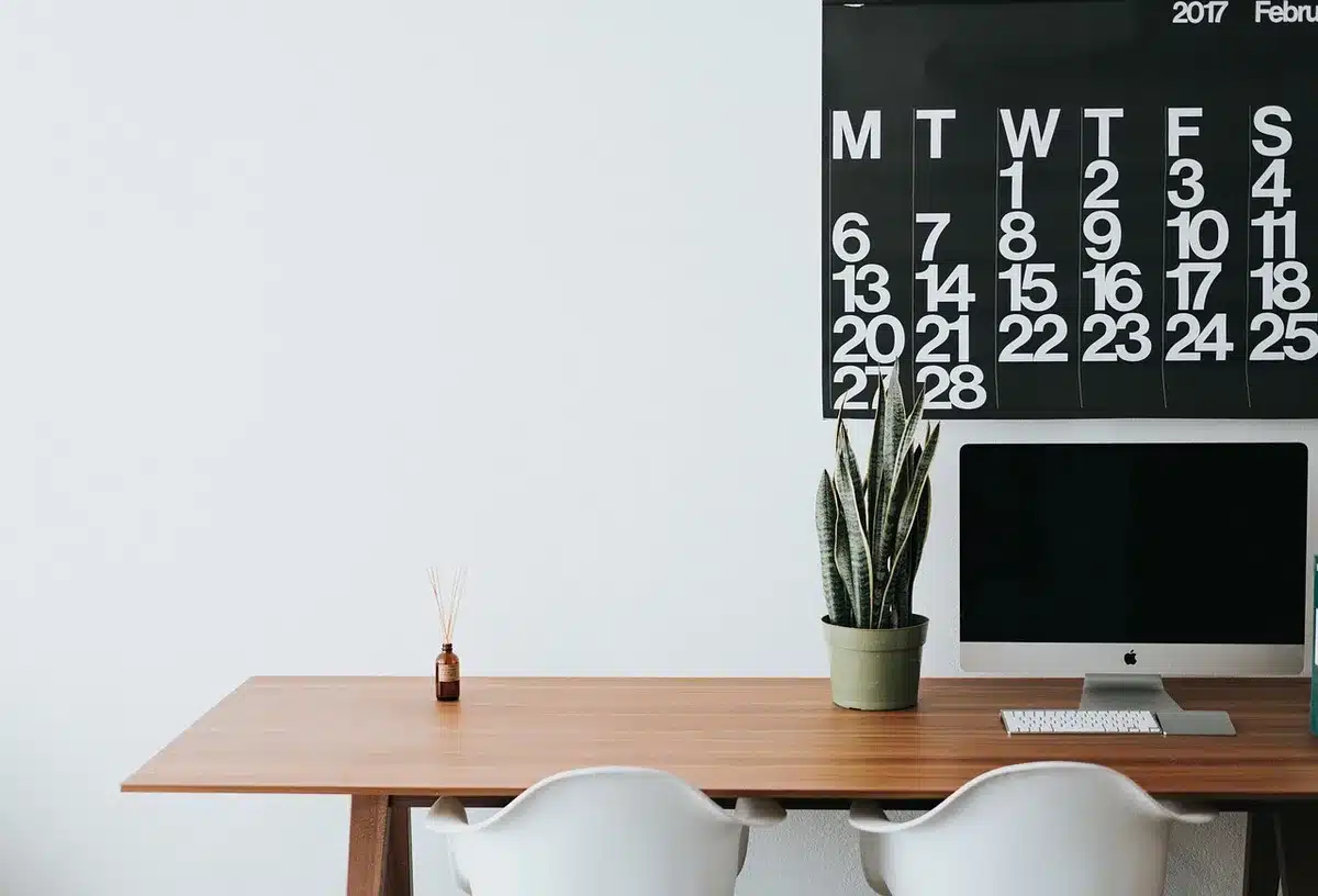 Calendrier montrant 58 jours marqués pour indemnités