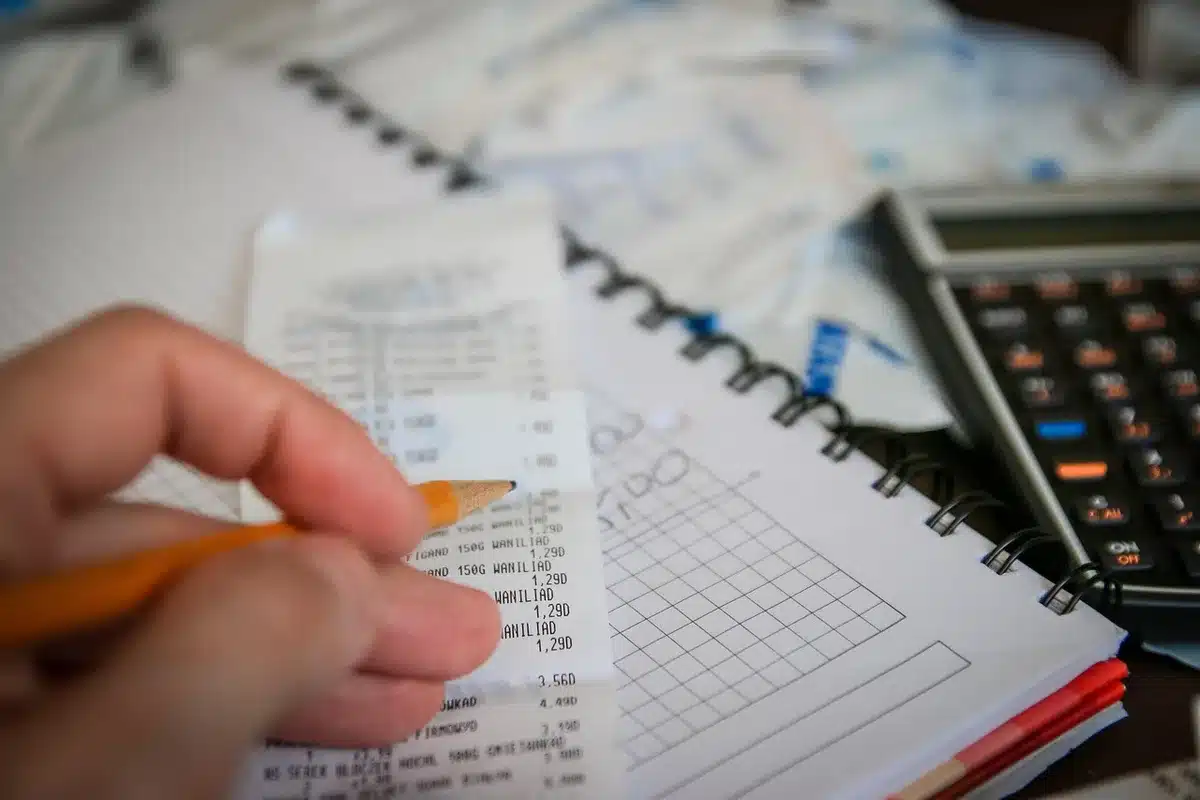 Addition avec calcul du pourcentage de pourboire
