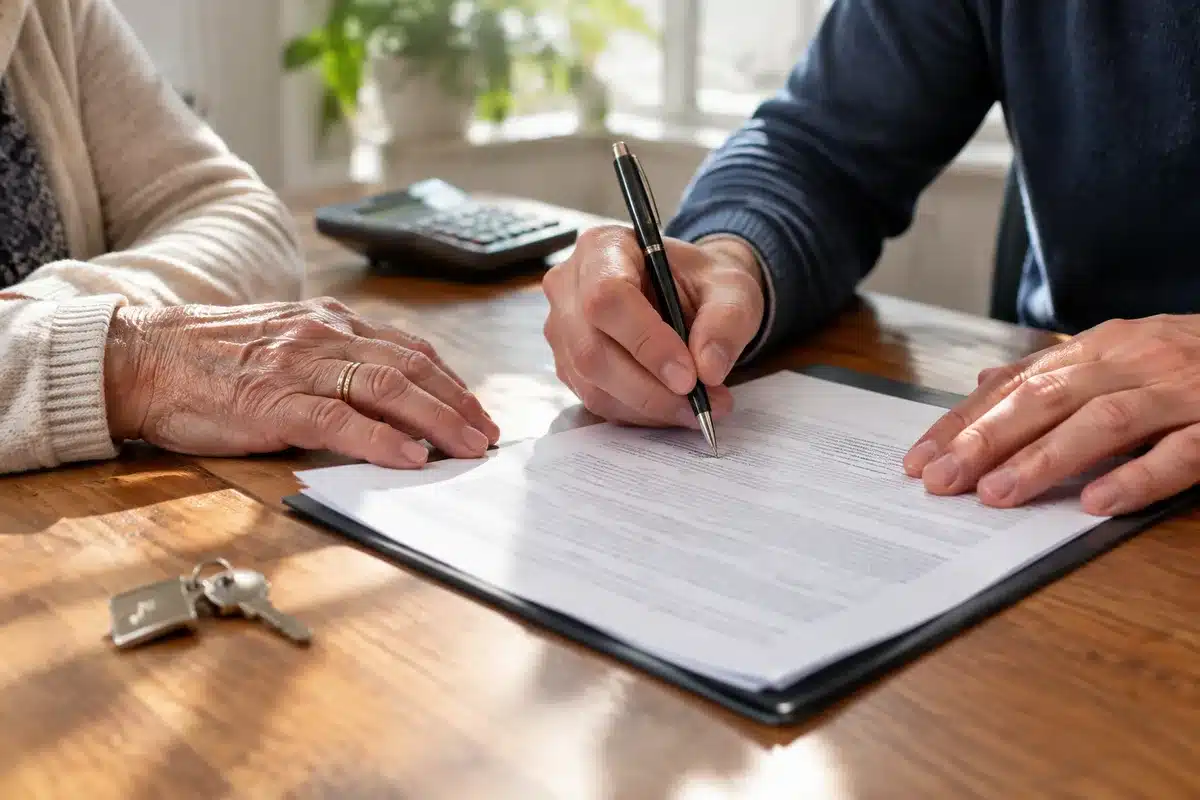Don de 50 000 € au fils: formalité chez le notaire réduit les droits de 95 %